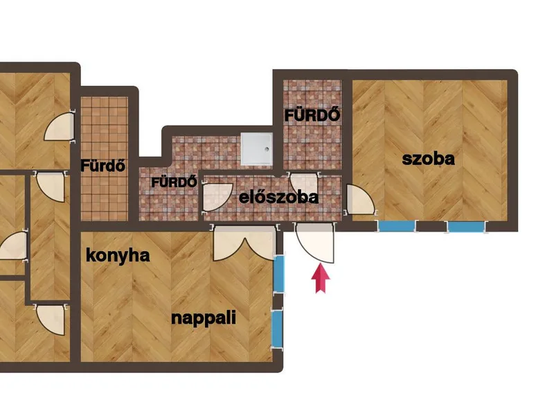 Igényesen felújított lakás, AIRBNB opcióval, teljesen bútorozva eladó!