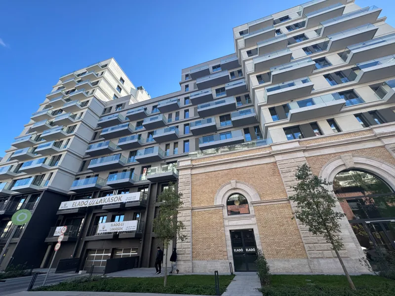 Eladó modern, erkélyes lakás a City Pearl lakóparkban IX. kerület, Vágóhíd utca