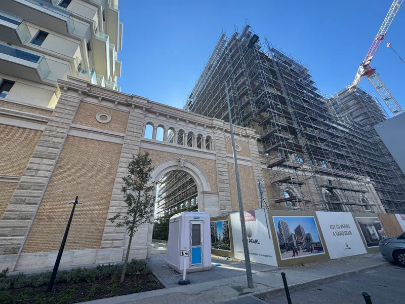 Eladó modern, erkélyes lakás a City Pearl lakóparkban IX. kerület, Vágóhíd utca